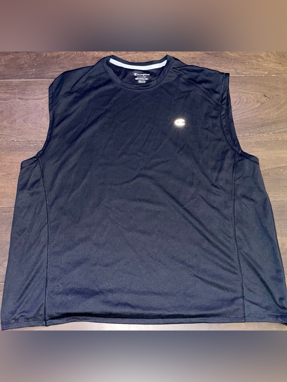 Champion Double Dry Men’s 2XL Black Sleeveless Performance Athletic Shirt Tank